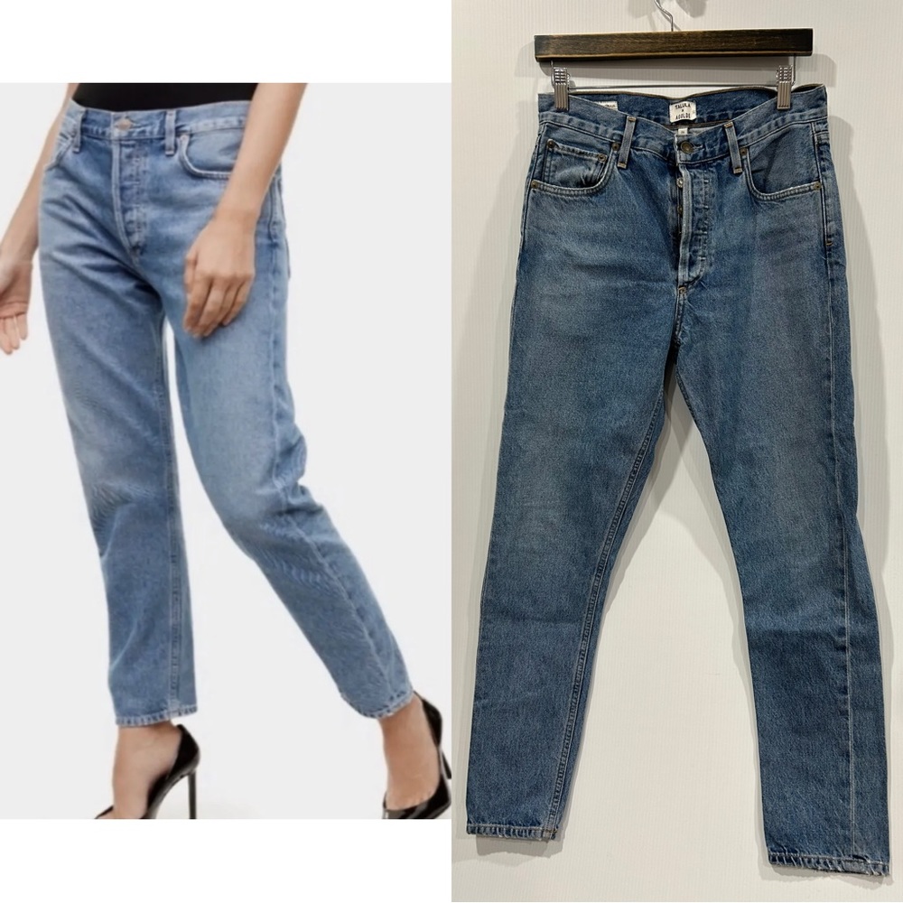 26 TALULA X AGOLDE High Rise Taper Jeans